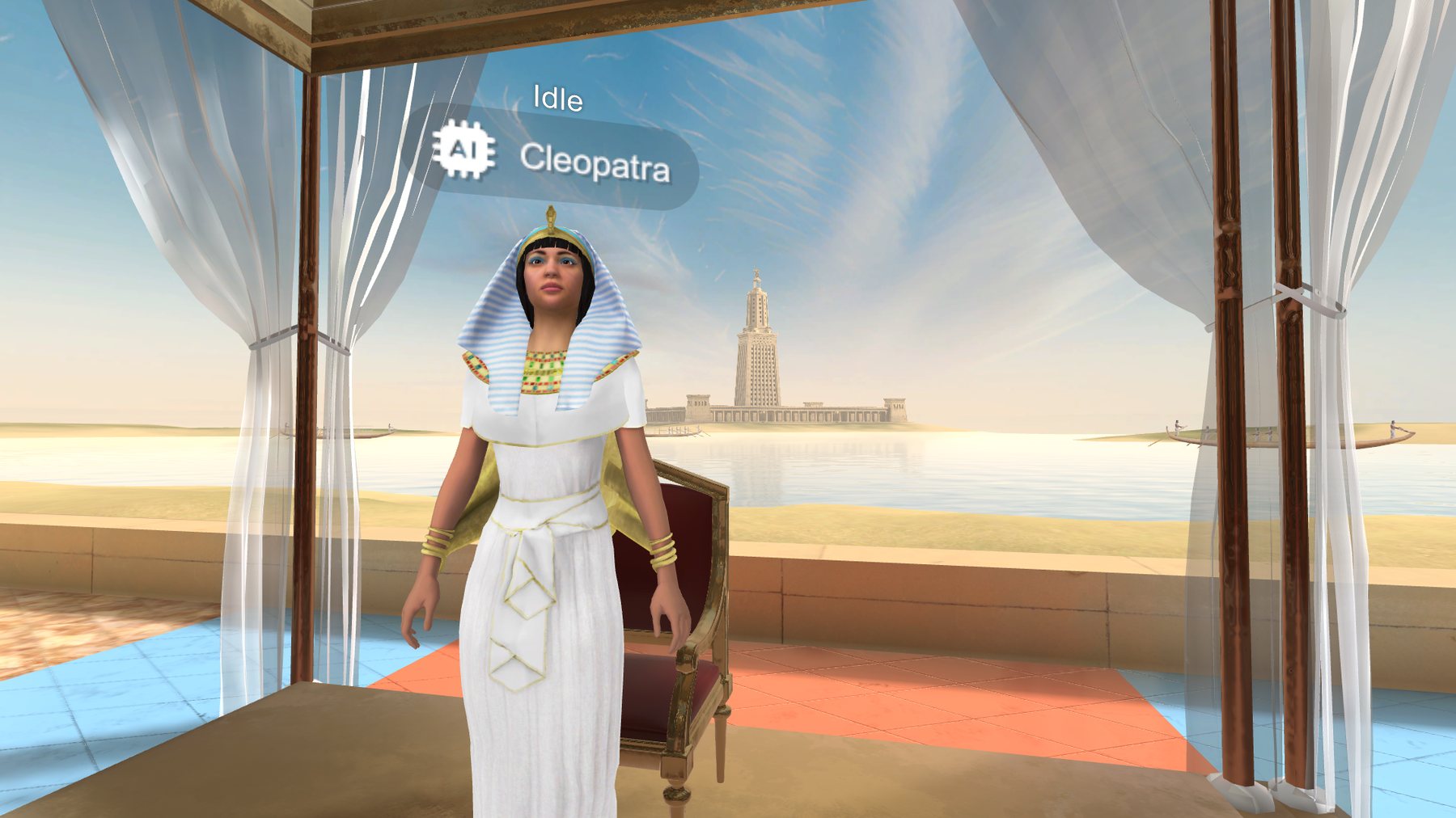 ENGAGE XR — AI-driven historical avatar